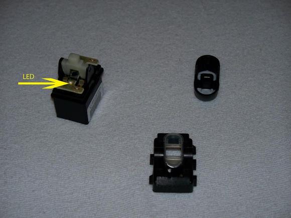 switch LED pointer