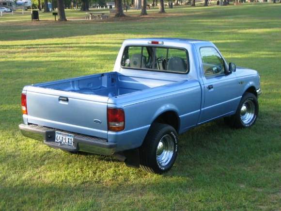 My daily driver -- a 1997 Ford Ranger XLT.
