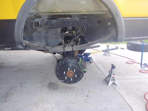 rear brake upgrade