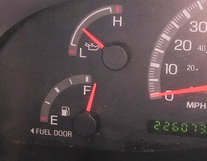 Ford Fuel Gauge Stuck