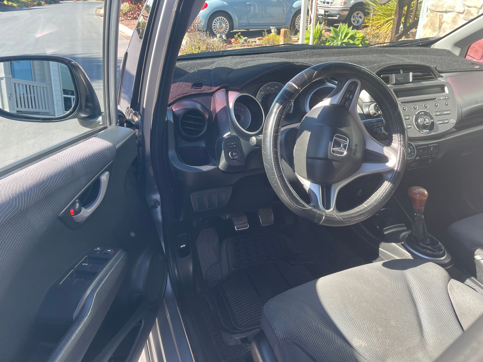 manual transmission, wooden transmission handle, upholstery in great shape, well maintained for 13 years