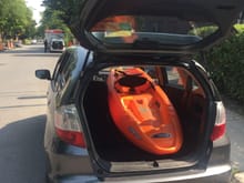 My new to me Fit swallows my sit on top kayak