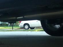 Down Pipe to the exhaust