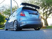 Mugen in the Front, J's Racing in the back.