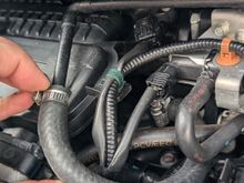 Hose running to valve cover (not so proud of this, just FYI)