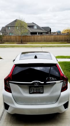 Roof Wrap, Rear View
