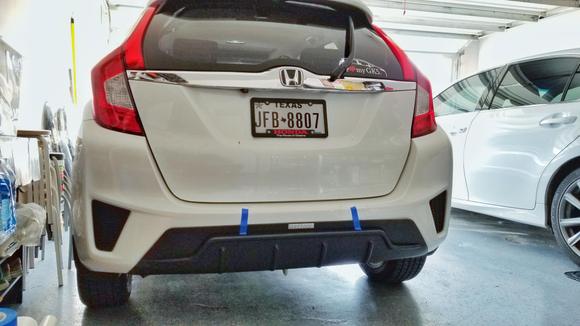 eBay Diffuser, Test Fitment
