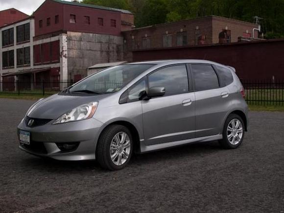 My brand new FIT w/ rear five tinted 35%
