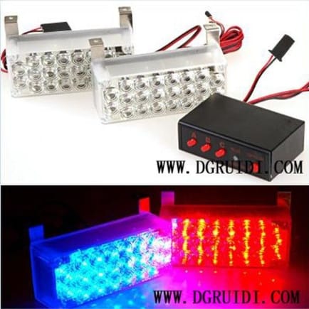 Item name:LED strobe flashing light
Item no.:RDH-27

Product attributes:
&#65288;1&#65289;Inner circuit adopts singl chip,various various flashing 
&#65288;2&#65289;High luminance LED,well shockproof and long lifetime.
&#65288;3&#65289;Favorite appearance design;

Size:10*4*2.5  (Available length: 100.55CM 82.55CM 64.55CM 49.5CM 37.5CM 28.5CM)


Product description:
LED qty:total 44pcs
Color:red,blue,white&#65307;

Watt:4w-6w 

skype:lynn-0027