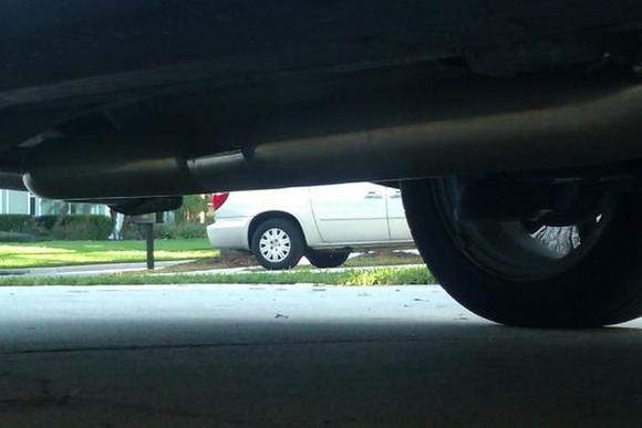 Down Pipe to the exhaust