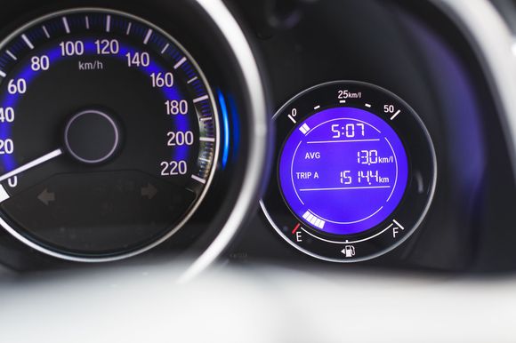 At this point in time, the recorded fuel consumption and mileage (11514.4 km)