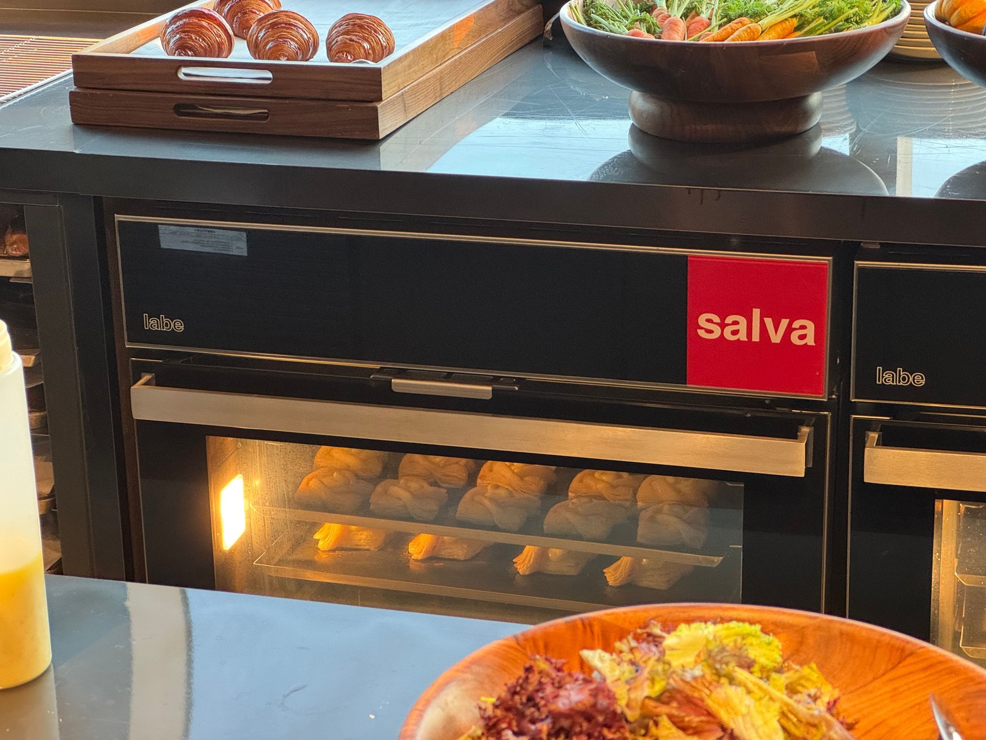 Freshly baked pastries