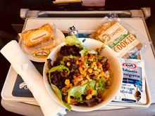 Salad was fresh.