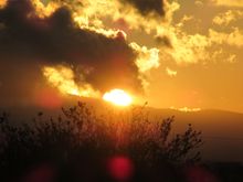 Sunset Hesperia, California 15th March 2018