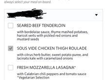 Sorry for the messy pic; pre-order available in the app 7 days before flight departure
