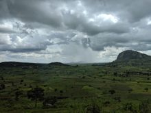 Rain coming up from Mozambique