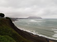 View from the Lancomar Mall near Miraflores