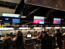  TK Check-in desks AMS
