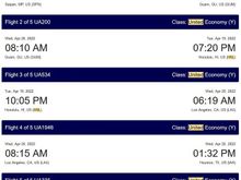 The craziest US-domestic route I could think of