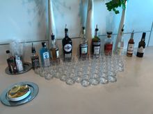 The drinks selection