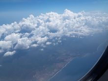 Arriving into Bali