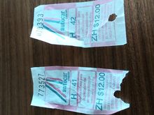 Local bus receipts