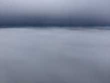 Once we started our descent into SFO we were greeted by a significant storm. 