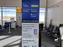 All signage is electronic. 
