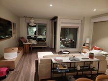 Living area of bohemian suite 