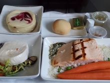 Not great but the better transcon meal to date. Not memorable by any means.