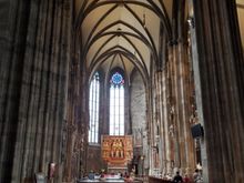More views of the cathedral from the inside ...