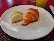 The Thai milk tea croissant 