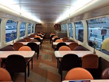 Dining car on the series 100