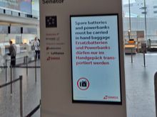 Then over to the normal checkin desks.