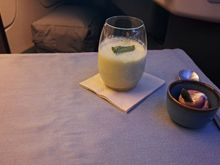 The amuse bouche and the cathay delight after take off