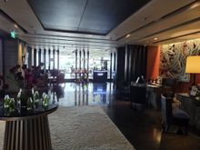Hotel check-in area