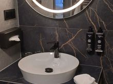Sink and mirror