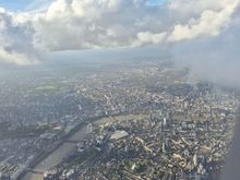 London Waterloo with Westminster and Lo don Eye