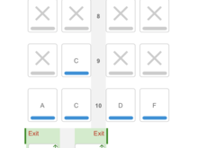 Is this a known issue with the exit rows when club is back to row 11? I’d like to be able to sit together in row 11, but only be offered the A and the D seat? Rows 11 and 12 showing as empty on expert flyer, 12 presumably blocked for curtain roulette. 

Not a huge issue as I’m sure whoever ends up 11C wouldn’t mind swapping, but annoying as it’s not worth phoning up for in the current climate. 