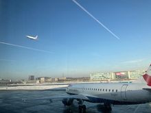 Flights are departing