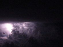 Lightning over northwest Arizona 