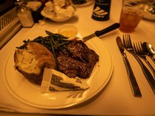 Diner level steak; it was filling and got the job done. Nothing to really complain about. 