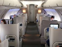 The upper deck cabin