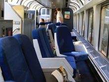 Sightseer lounge car, Coast Starlight