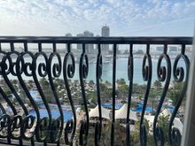 View from club lounge 
