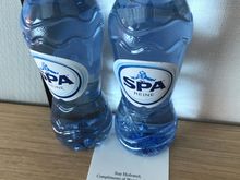 Complimentary water for Club guests or Marriott Gold members