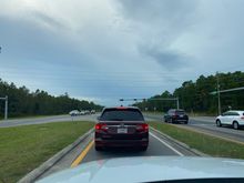 One more turn until the beach!