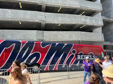 Losing team busses