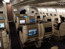 TK Airbus 330-200 Business class cabin