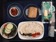 2022-07-09  SFO > EWR 
the “Pasta”. was terrible. 
other choice was “Chicken”